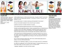 Tablet Screenshot of krapulike.com